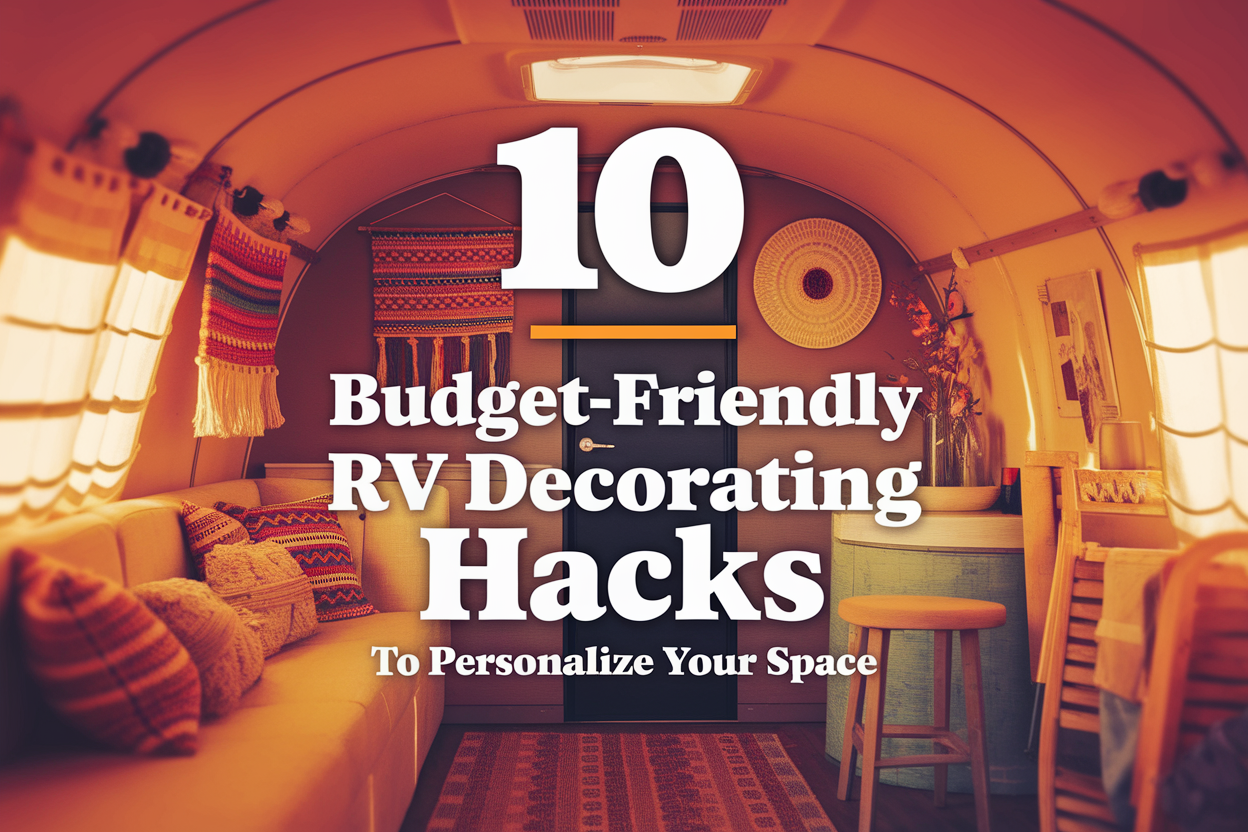 10 Budget-Friendly RV Decorating Hacks to Personalize Your Space