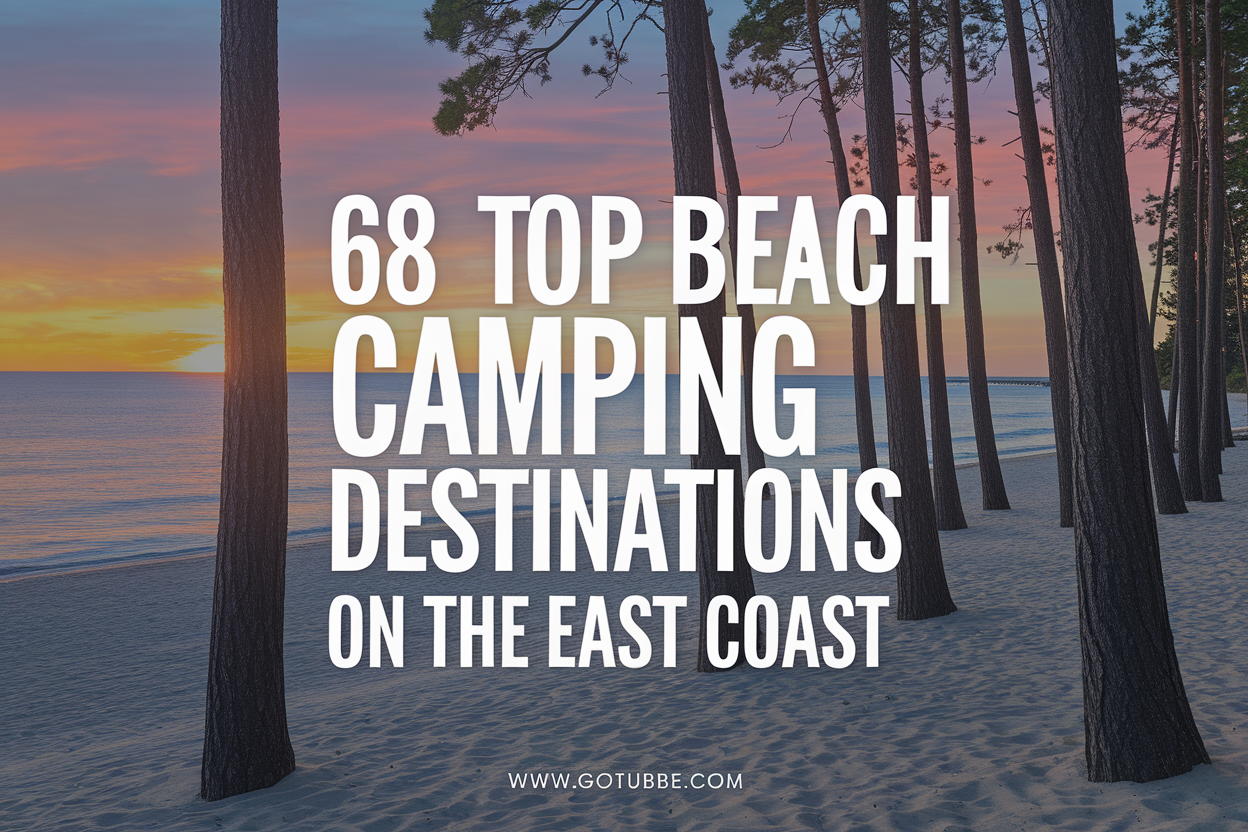 68 Top Beach Camping Destinations on the East Coast