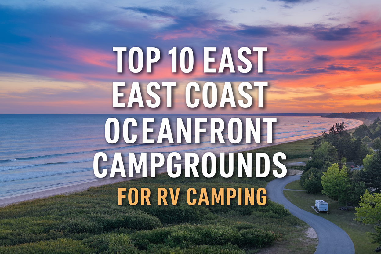 Top 10 East Coast Oceanfront Campgrounds for RV Camping