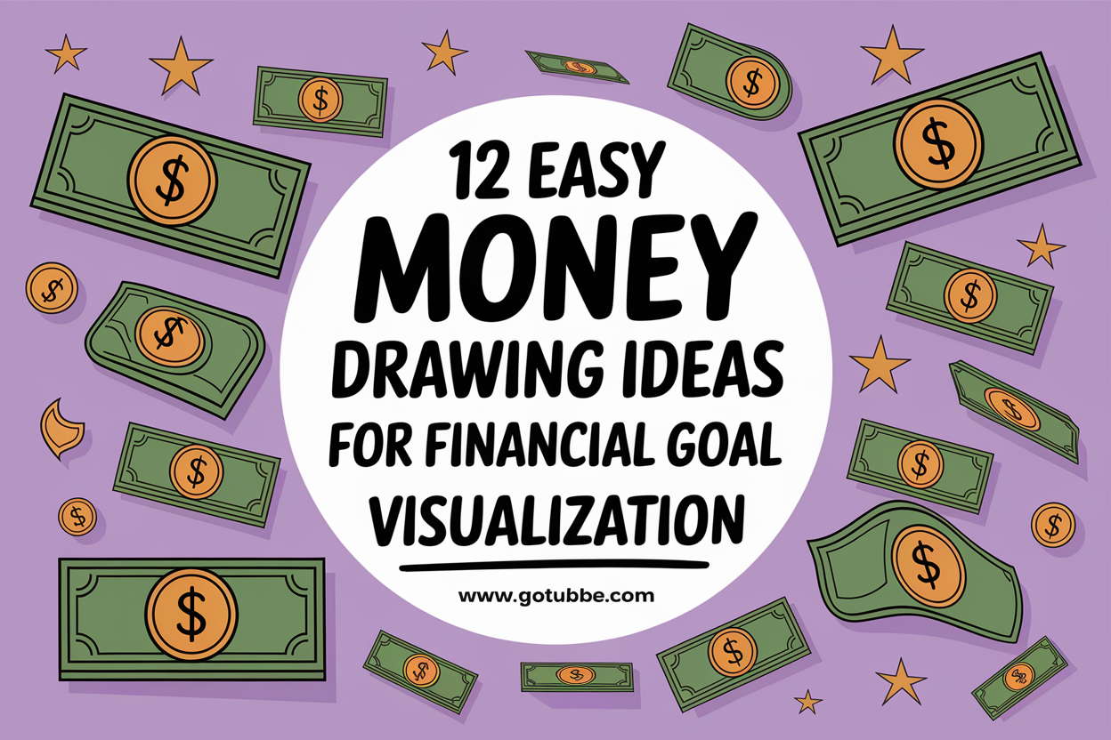 12 Easy Money Drawing Ideas for Financial Goal Visualization
