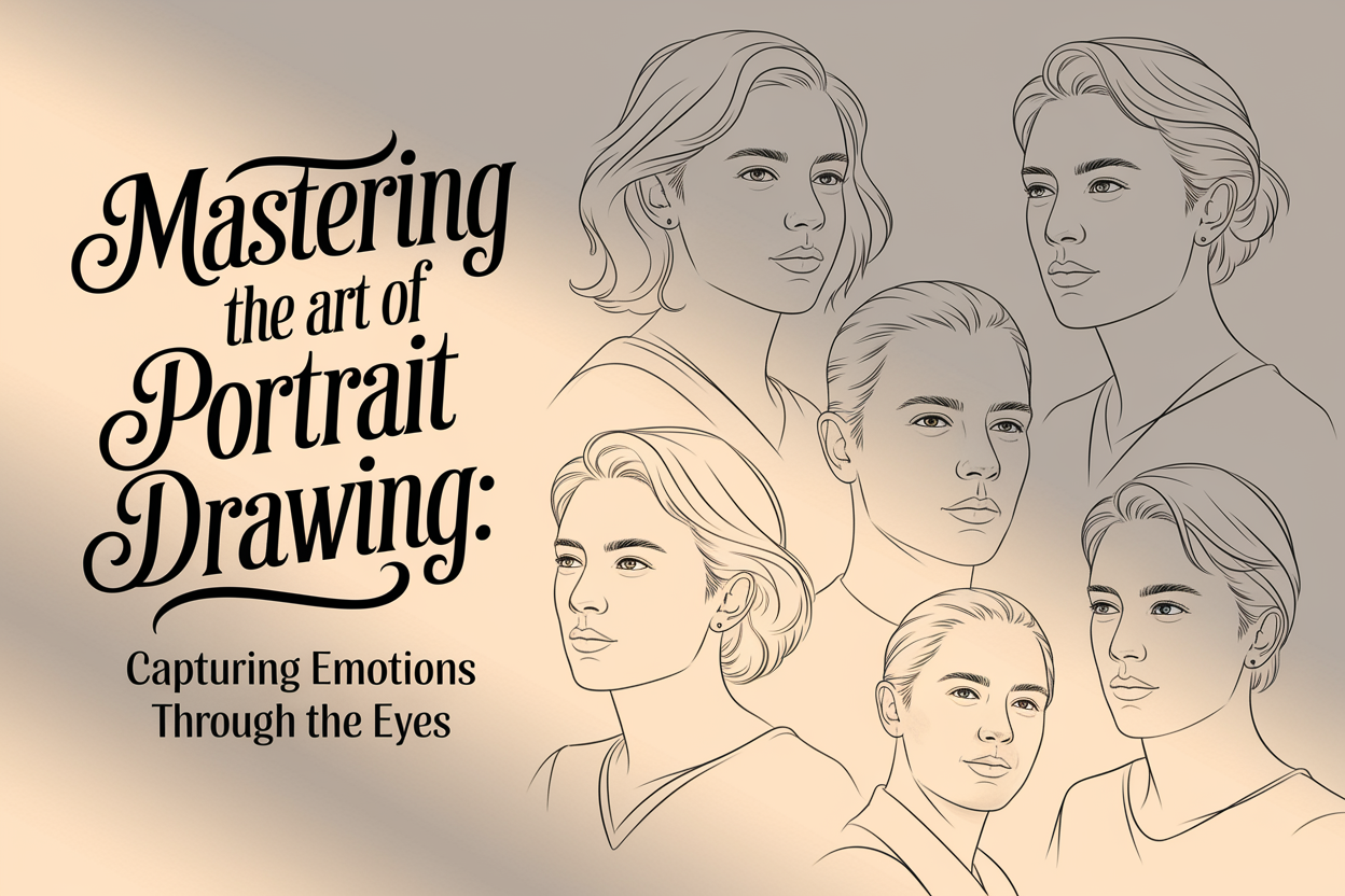 Mastering the Art of Portrait Drawing: Capturing Emotions Through the Eyes