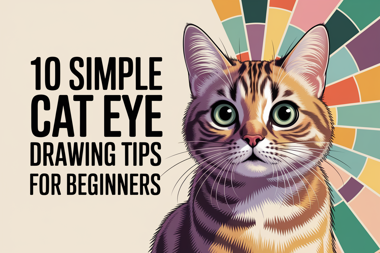 10 Simple Cat Eye Drawing Tips for Beginners
