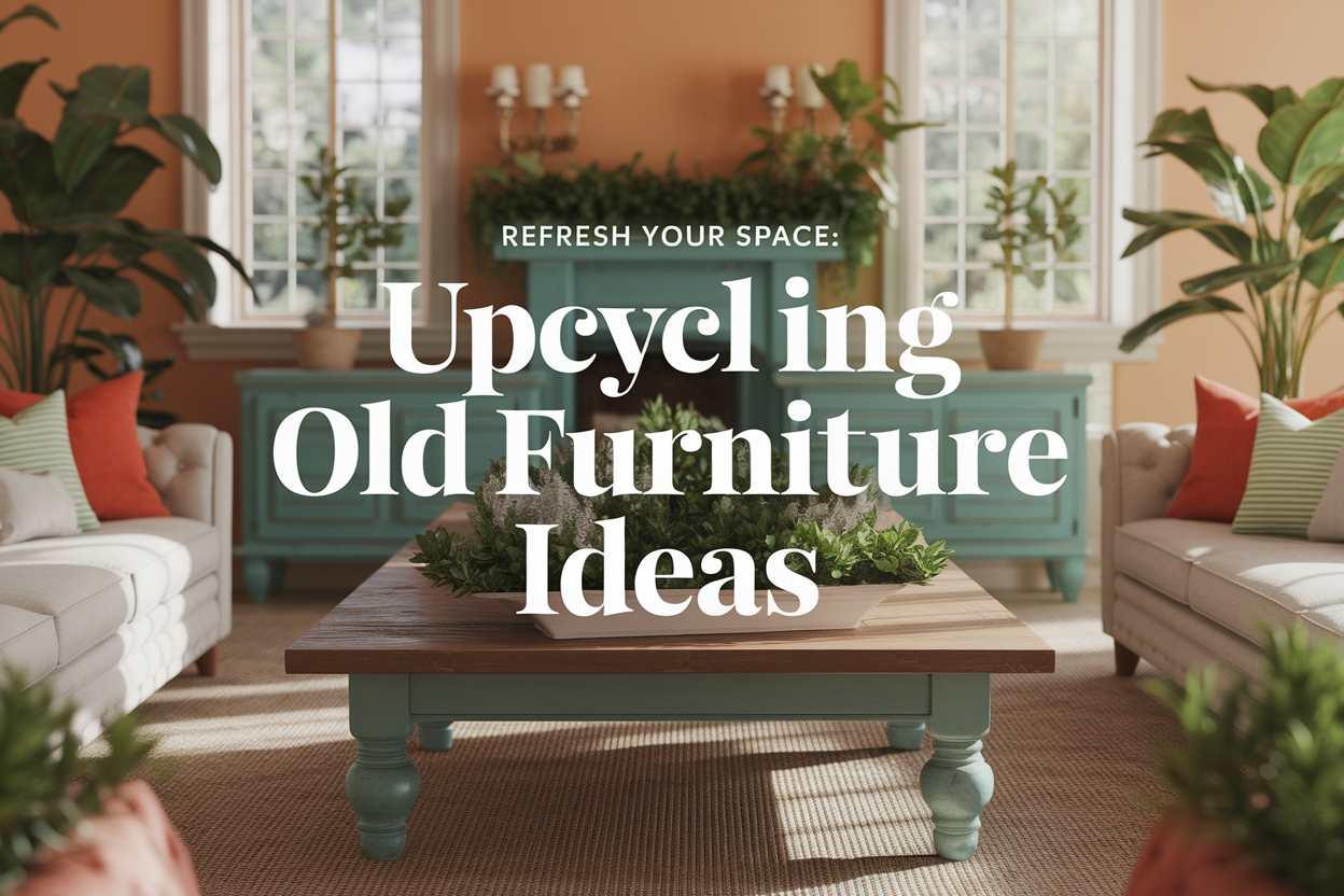 Refresh Your Space: Upcycling Old Furniture Ideas