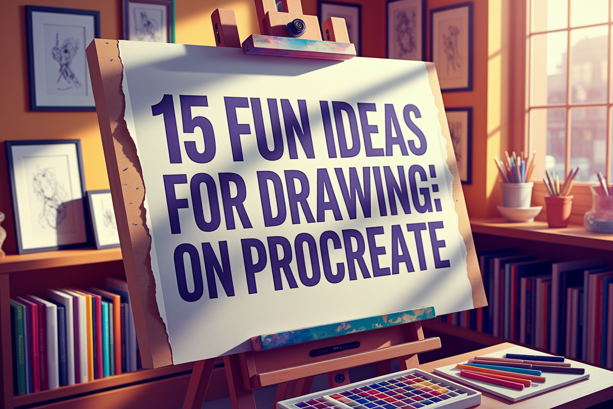 15 Fun Ideas for Drawing on Procreate