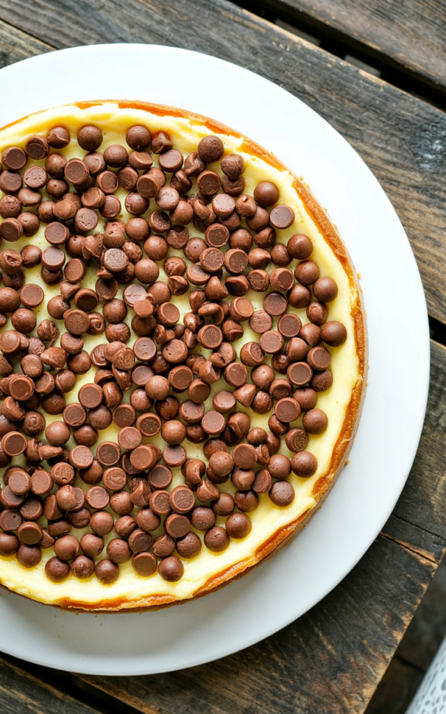 Chocolate Chip Cheesecake That’s Creamy, Dreamy & Totally Foolproof 🍫🍰
