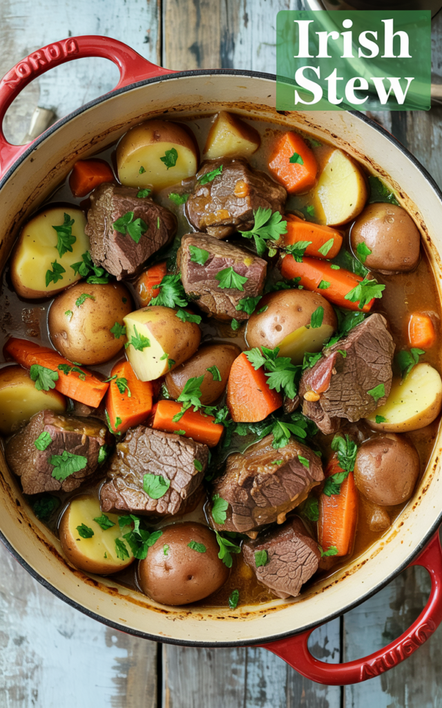 Traditional Irish Lamb Stew Recipe – A Comforting, Hearty Dish