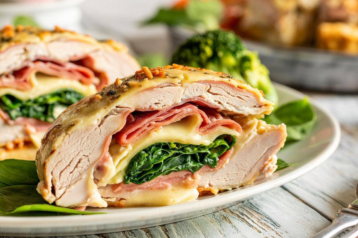 Melt-in-Your-Mouth Prosciutto Stuffed Chicken Breasts – Easy, Elegant, and Full of Flavor