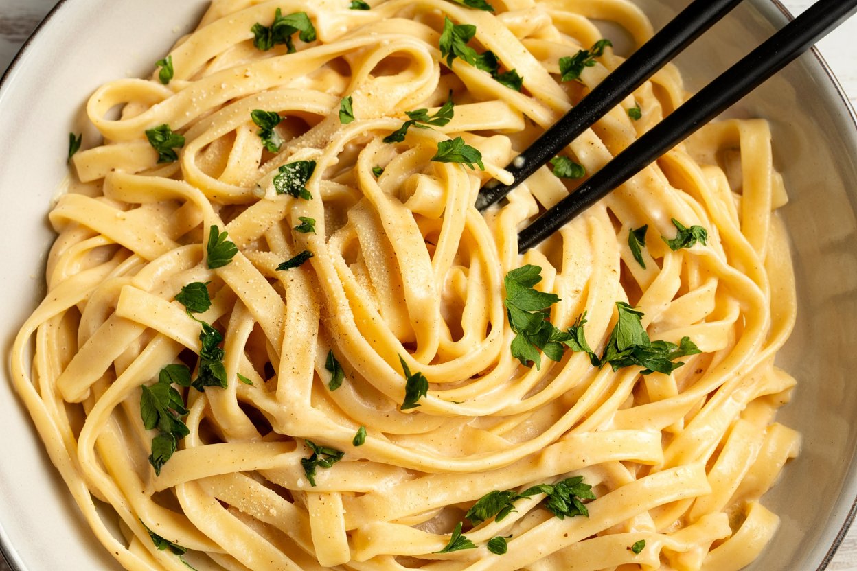 Easy Authentic Alfredo Sauce – A Creamy, Classic Pasta Recipe