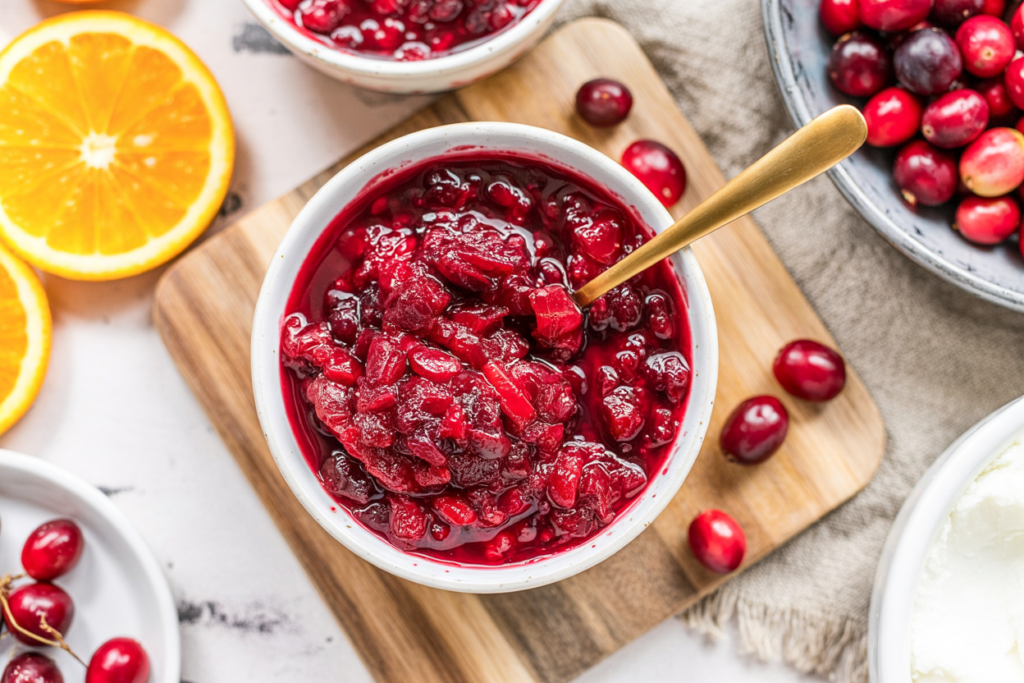 Easy Classic Cranberry Sauce – Fresh, Tangy & Perfect for the Holidays