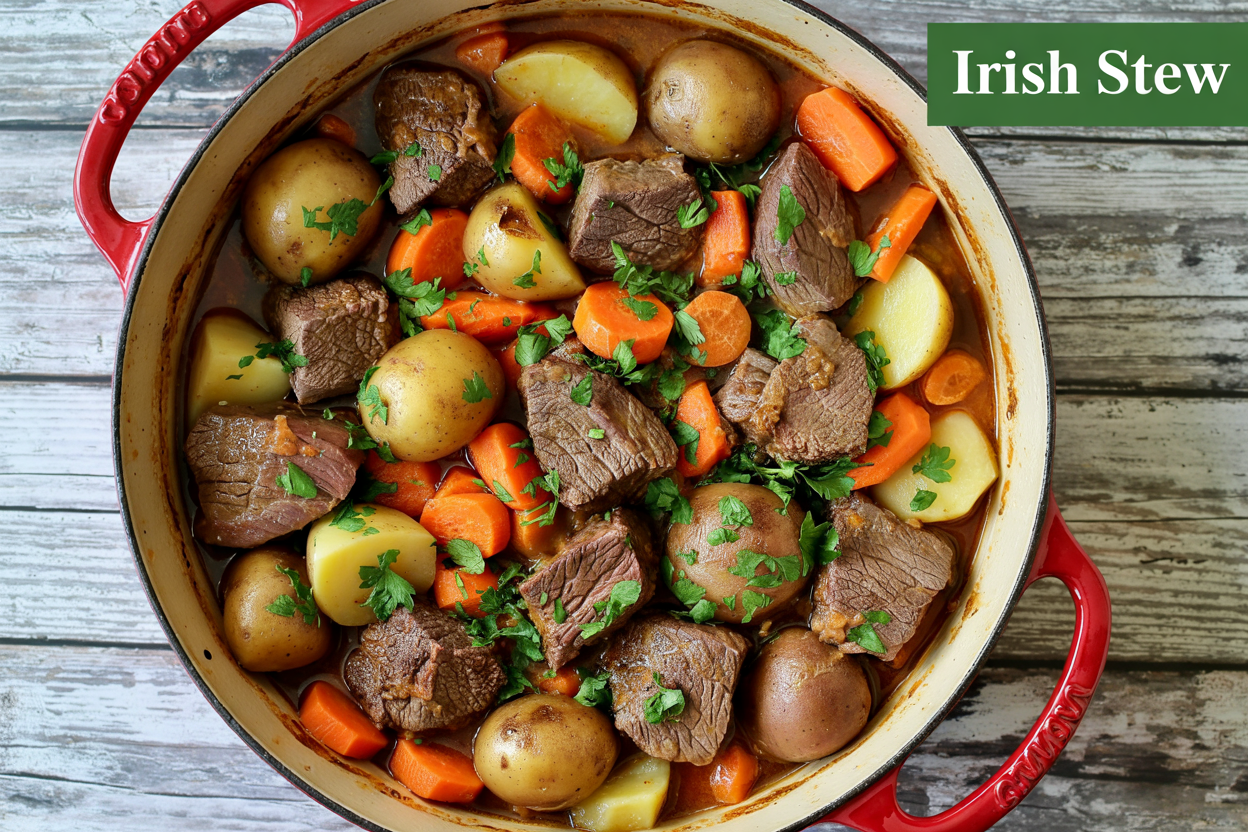 Traditional Irish Lamb Stew Recipe – A Comforting, Hearty Dish