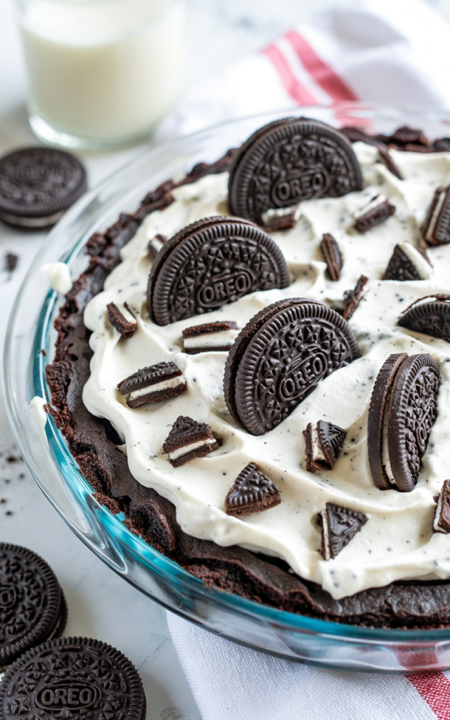 No Bake Oreo Pie Recipe – Easy, Creamy & Totally Irresistible!