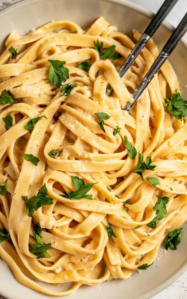 Easy Authentic Alfredo Sauce – A Creamy, Classic Pasta Recipe