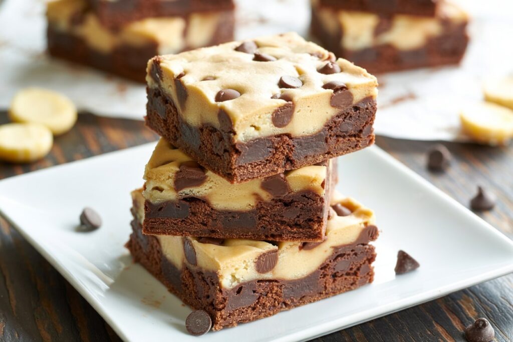 Fudgy Peanut Butter Chocolate Brownies You’ll Want to Make Again & Again 🍫🥜