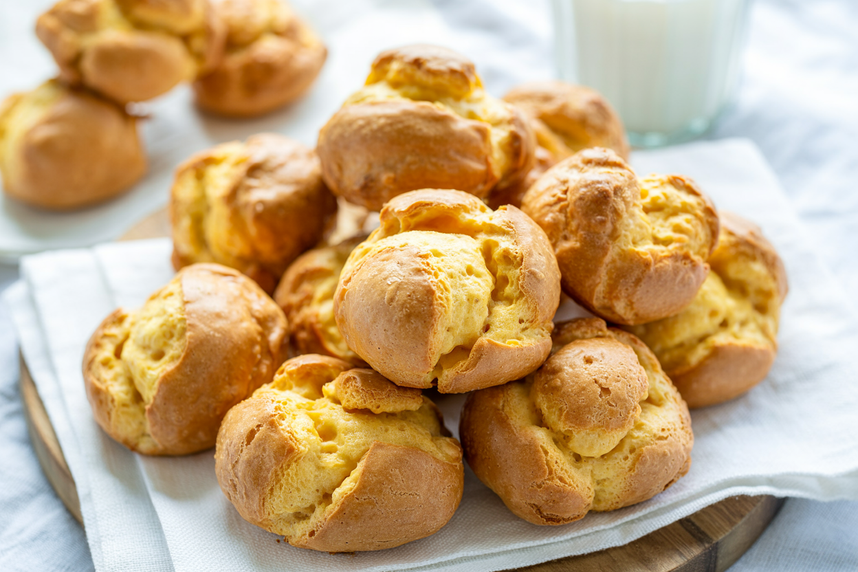 Gougères – Delicious, Cheesy French Puff Pastry Recipe