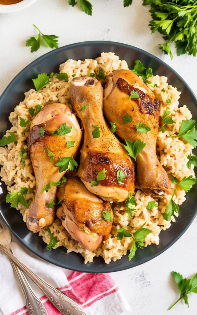 Slow Cooker Coconut Chicken Drumsticks โ Easy, Flavor-Packed Weeknight Dinner