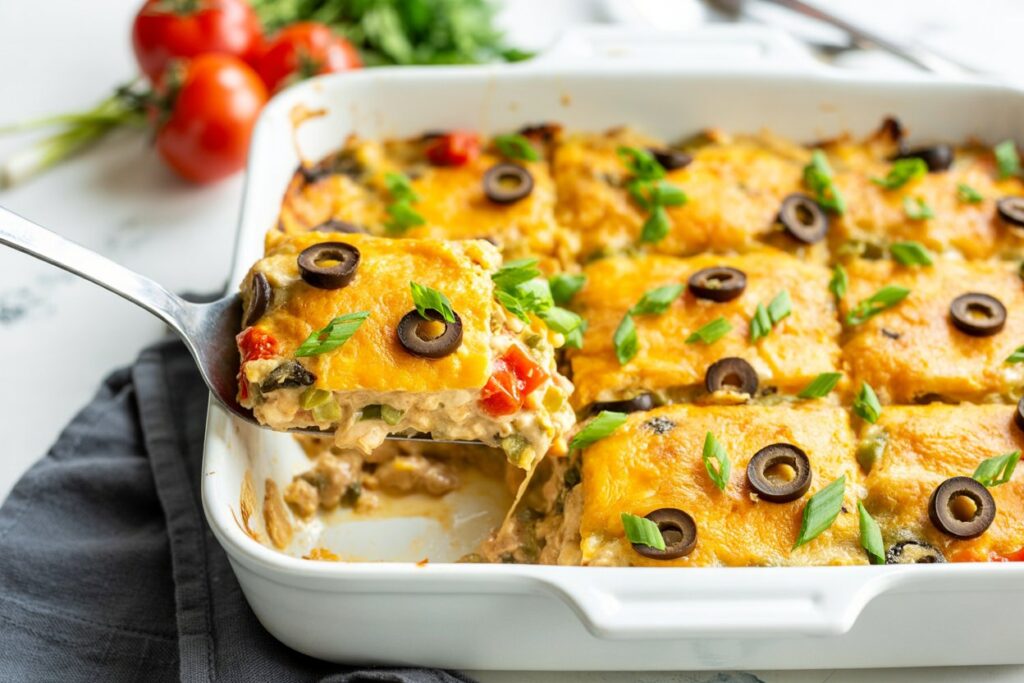 Chicken Enchilada Casserole – A Flavorful and Easy Recipe