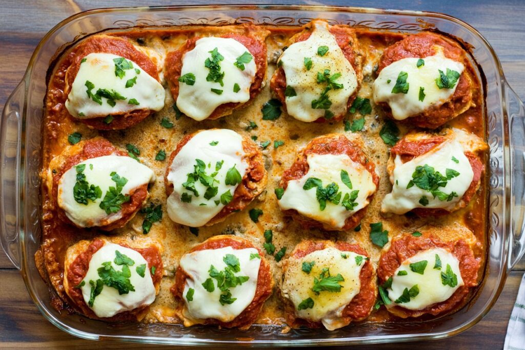 Cozy Beef and Eggplant Casserole Recipe – Hearty, Cheesy & Packed with Flavor