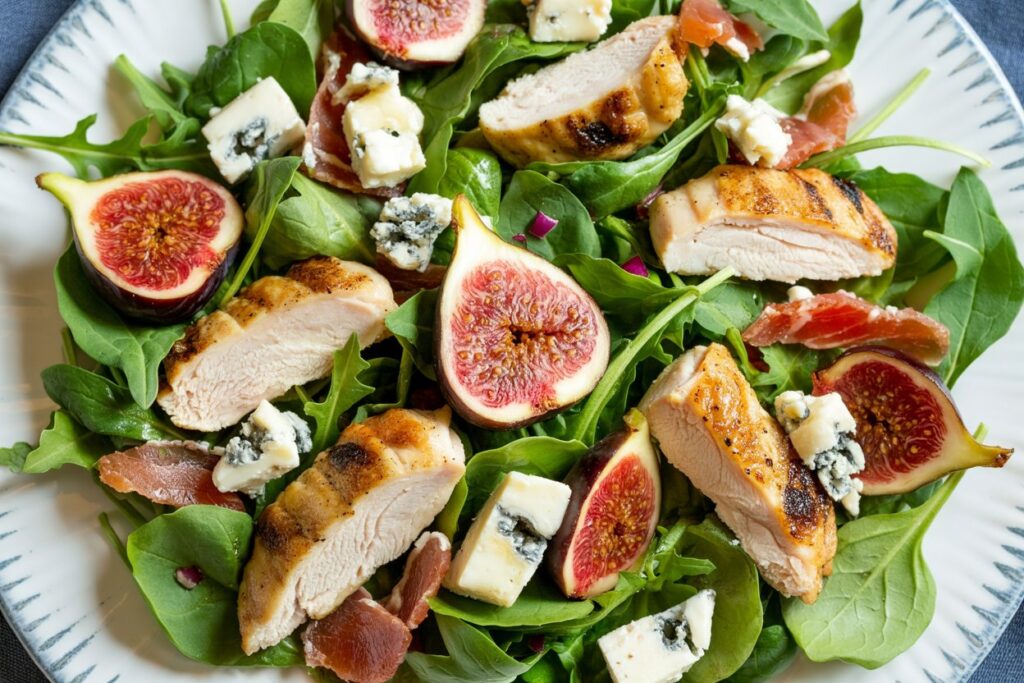 Elegant Chicken Paillard with Fresh Figs & Blue Cheese – A Fancy but Easy Weeknight Dinner