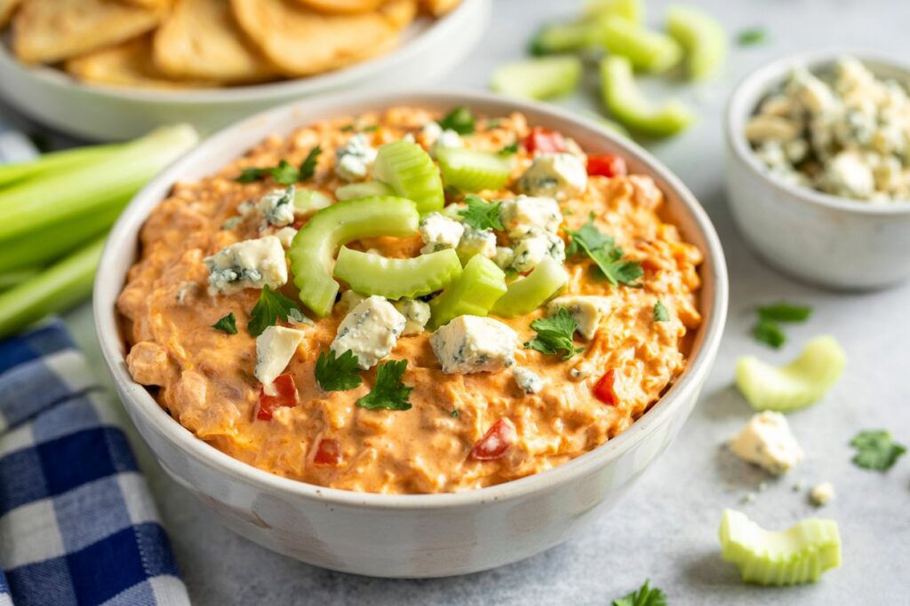 Cozy & Creamy Buffalo Chicken Soup – A Slow Cooker Favorite
