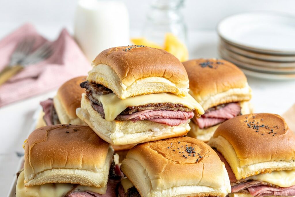 Hot Hawaiian Beef Sliders with Pepper Jack Cheese – The Ultimate Party Sandwich
