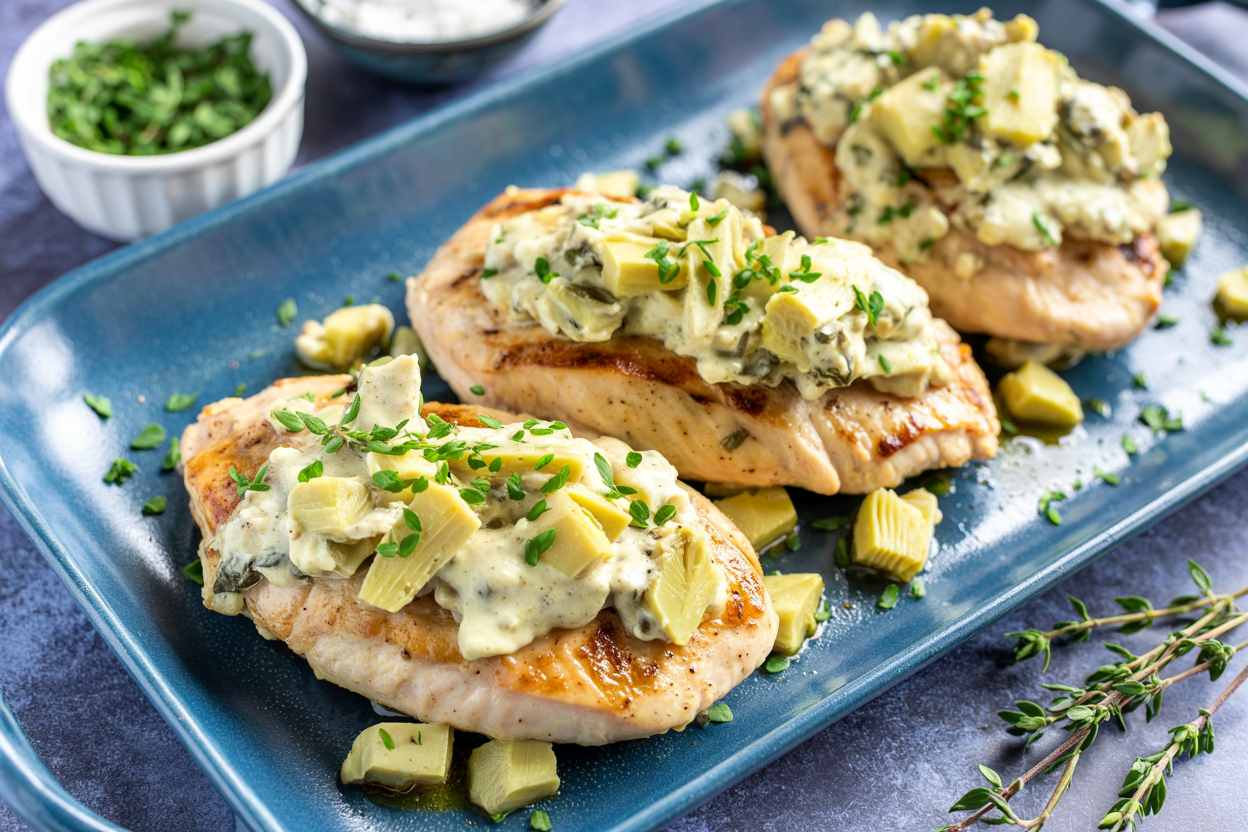 Stuffed Chicken with Artichokes and Goat Cheese – Easy, Elegant, and Totally Flavor-Packed