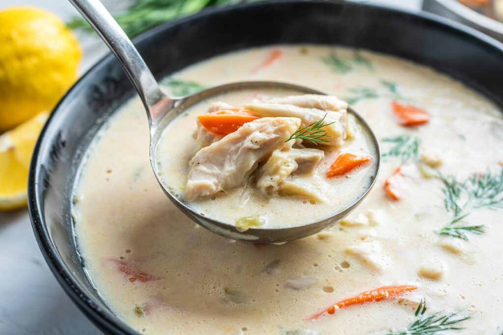 Cozy Greek Orzo and Chicken Soup (Avgolemono Style) – A Citrusy Comfort Classic