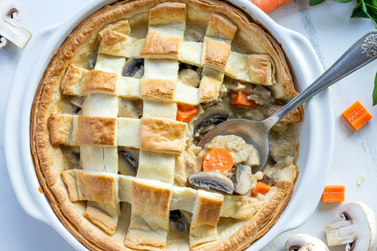 Coq au Vin Pot Pie – A French-Inspired Comfort Classic Wrapped in Puff Pastry