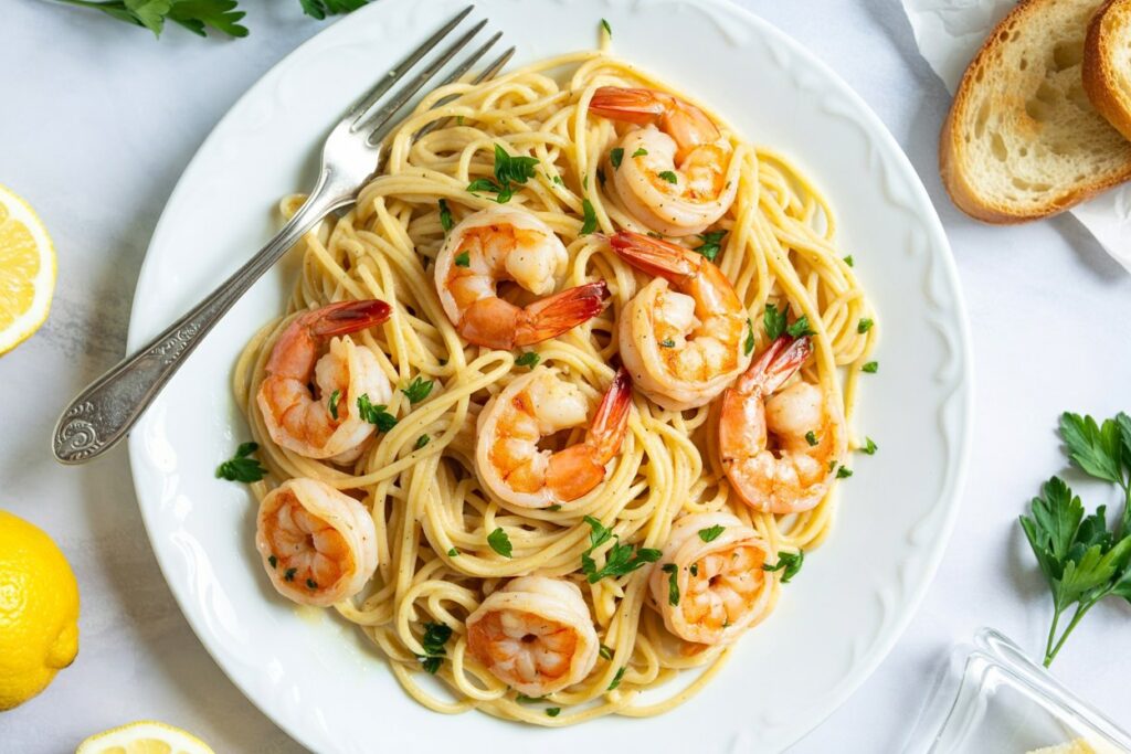 Easy Garlic Butter Shrimp Scampi – Ready in 15 Minutes!