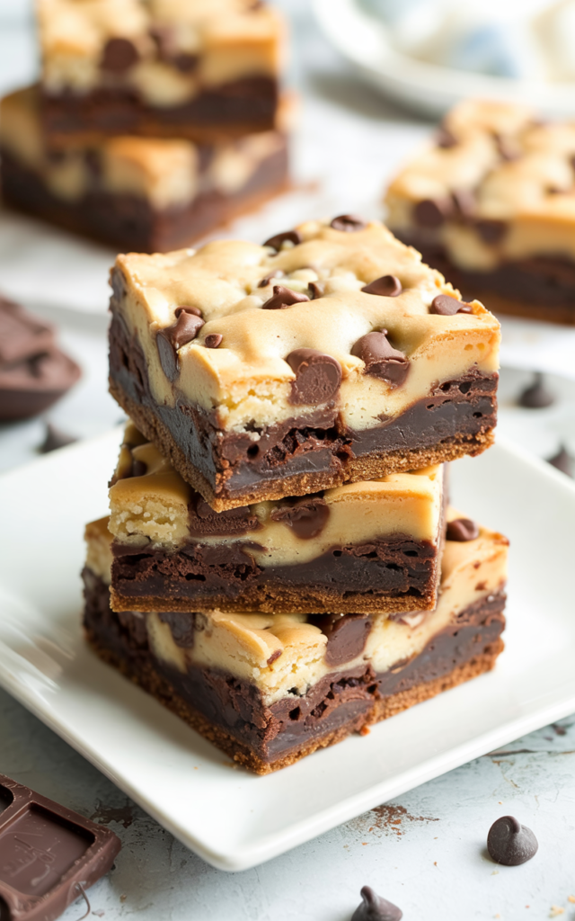 Fudgy Peanut Butter Chocolate Brownies You’ll Want to Make Again & Again 🍫🥜