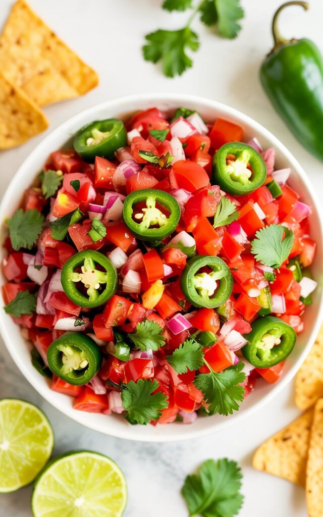 Fresh & Easy Pico de Gallo Recipe – Zesty, Homemade & Packed with Flavor!