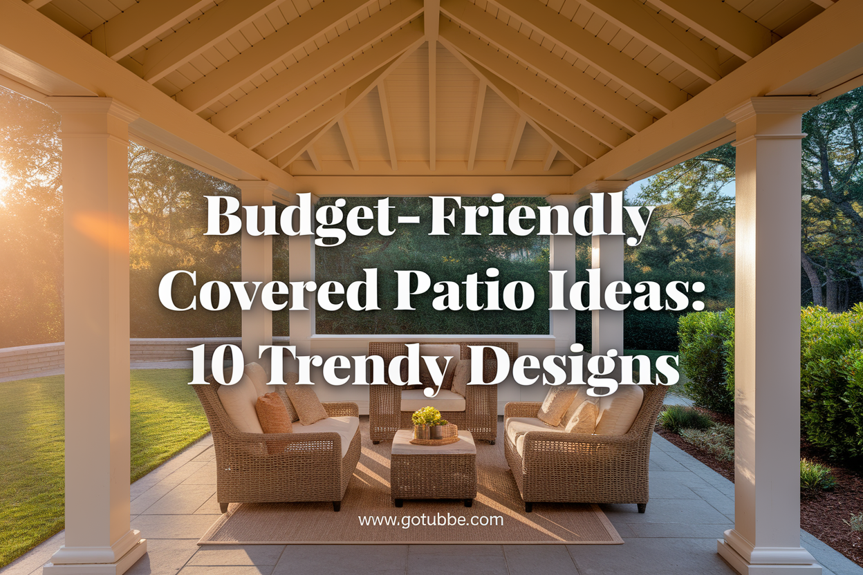 Budget-Friendly Covered Patio Ideas: 10 Trendy Designs