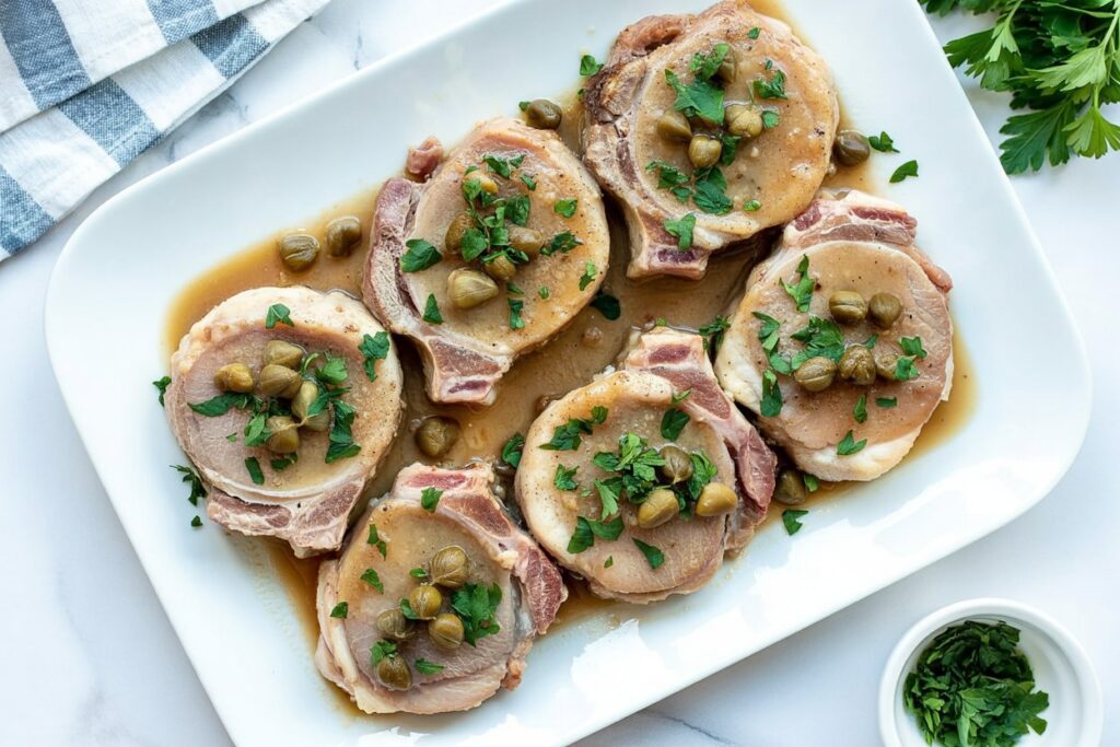 Lamb Chops in Caper Sauce – A Flavorful, Elegant Dinner Recipe