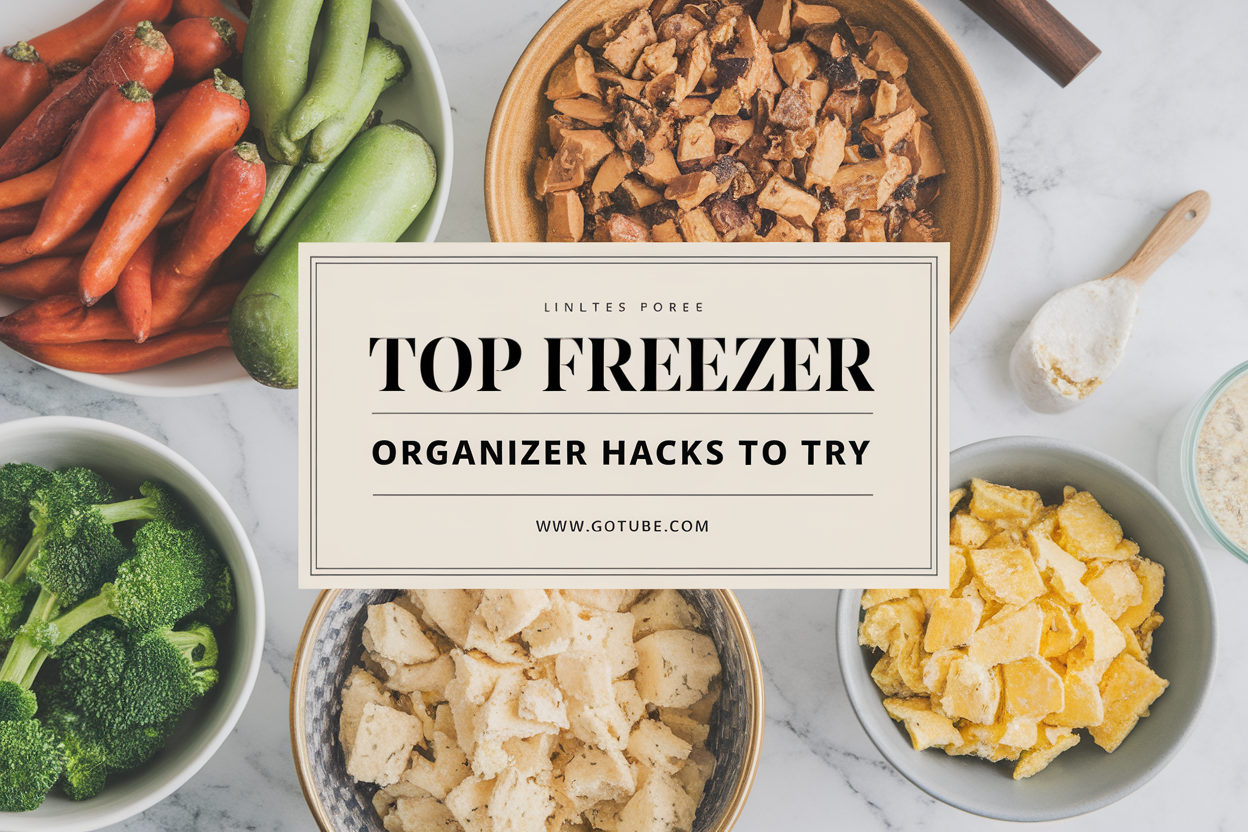 Top Freezer Organizer Hacks to Try