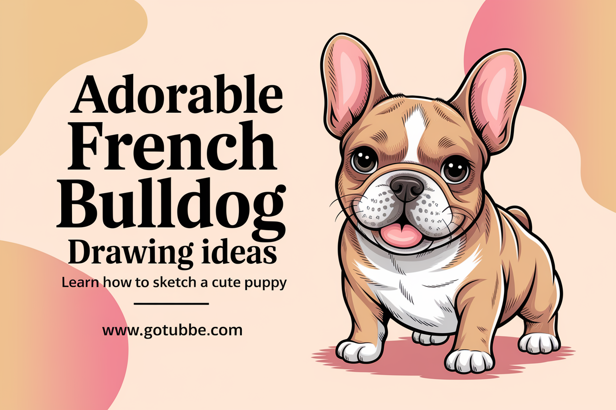 Adorable French Bulldog Drawing Ideas – Learn How to Sketch a Cute Puppy