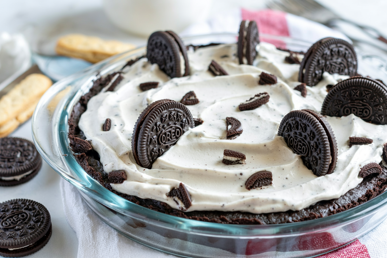 No Bake Oreo Pie Recipe – Easy, Creamy & Totally Irresistible!