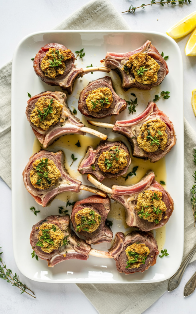 Delicious Broiled Lamb Chops Recipe - Perfectly Cooked with Herb Butter